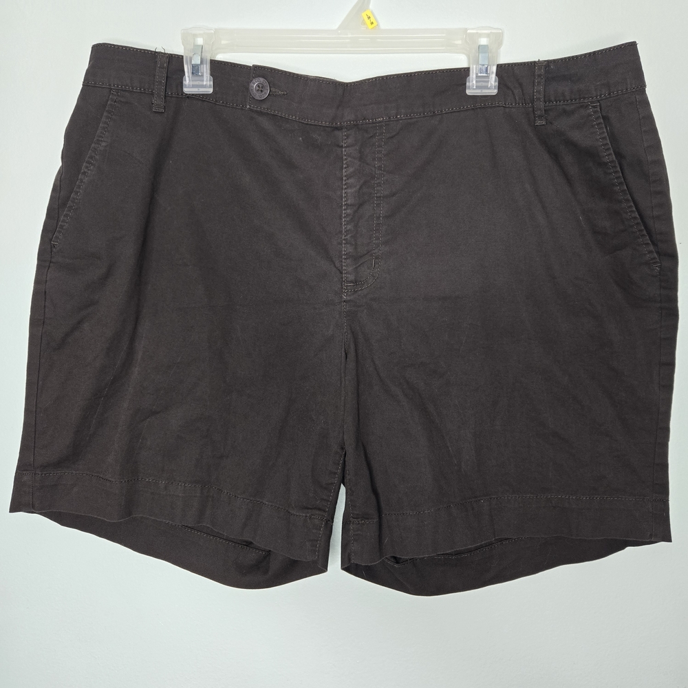 Style & Co Brown Shorts 18W